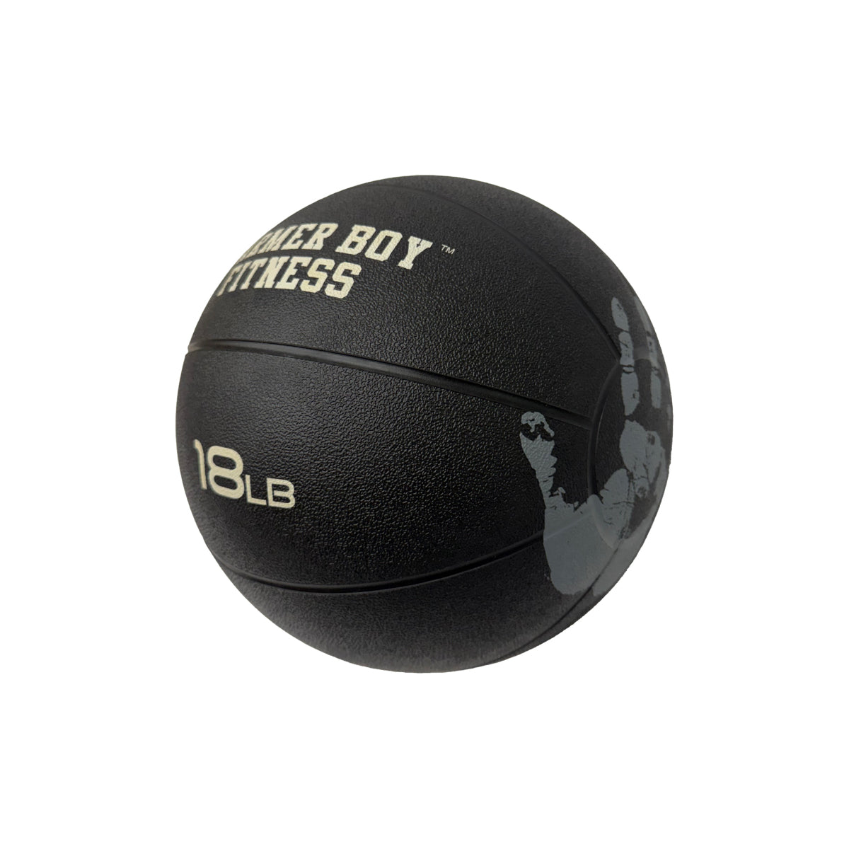 Medicine Ball with Hand Print