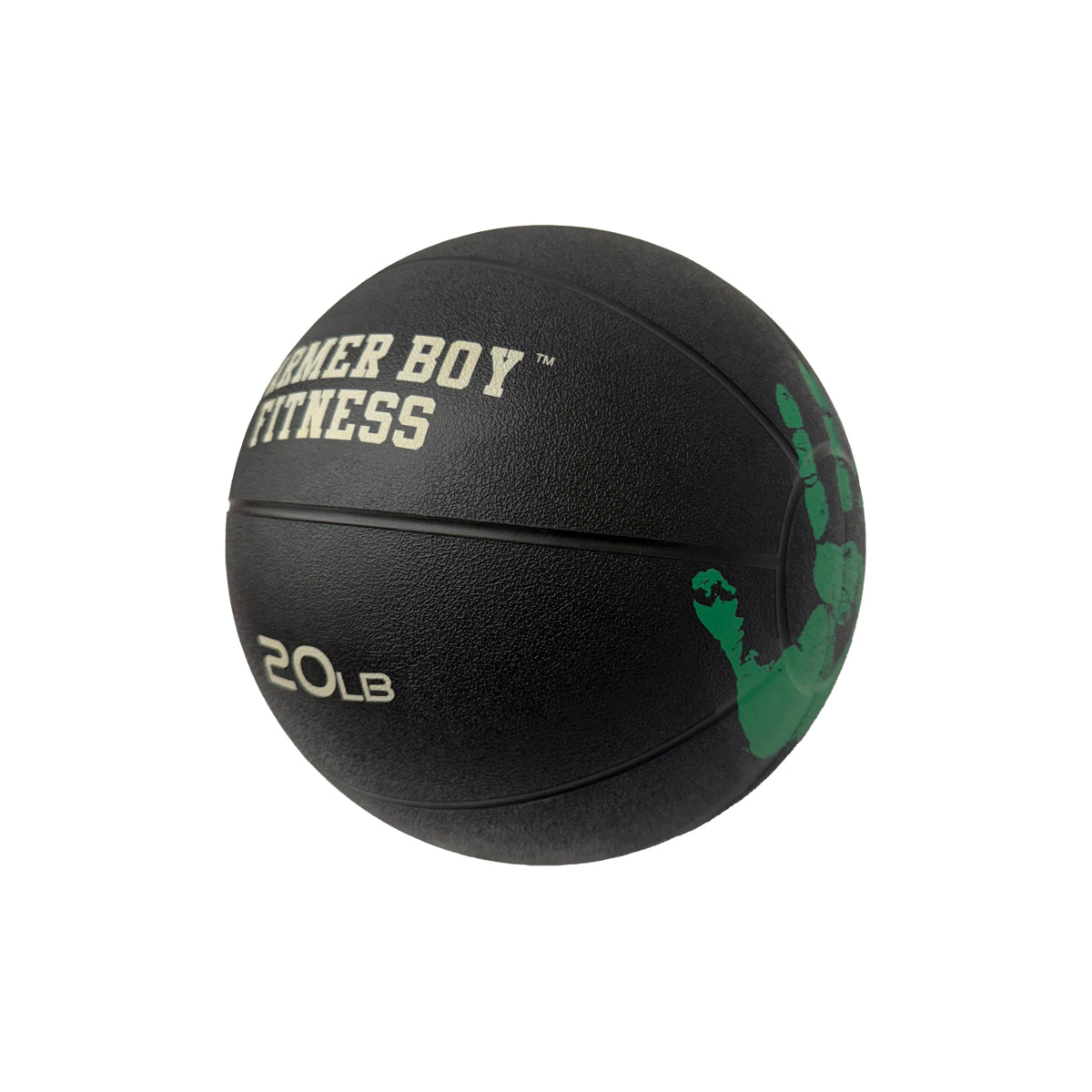 Medicine Ball with Hand Print