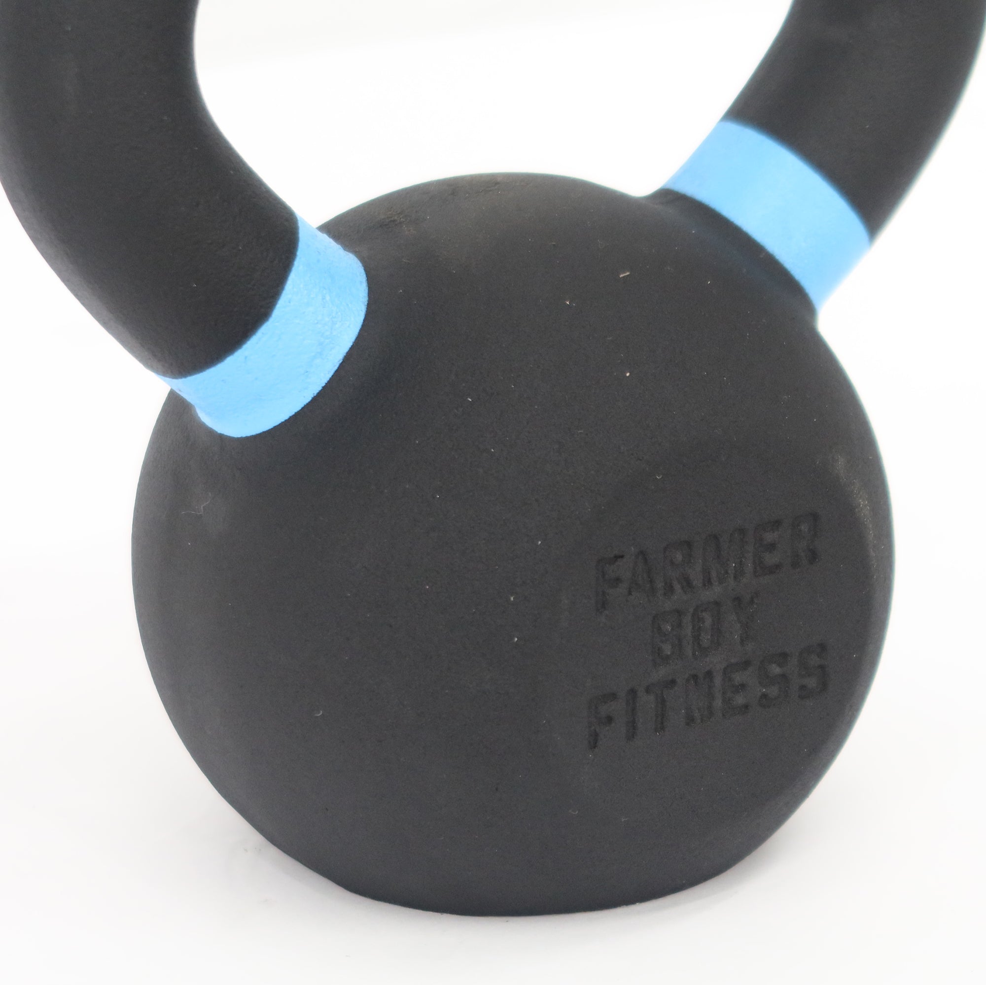 Cast Iron Kettlebell with Color Rings