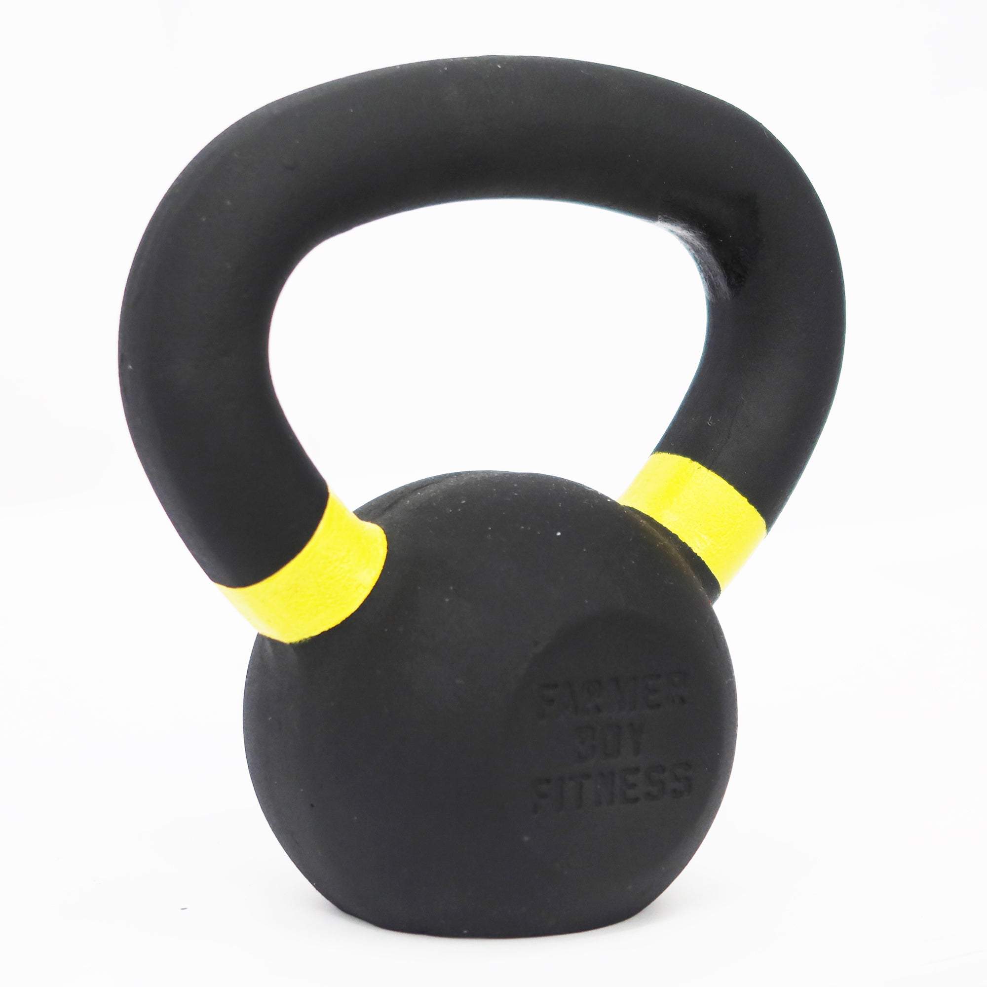 Cast Iron Kettlebell with Color Rings