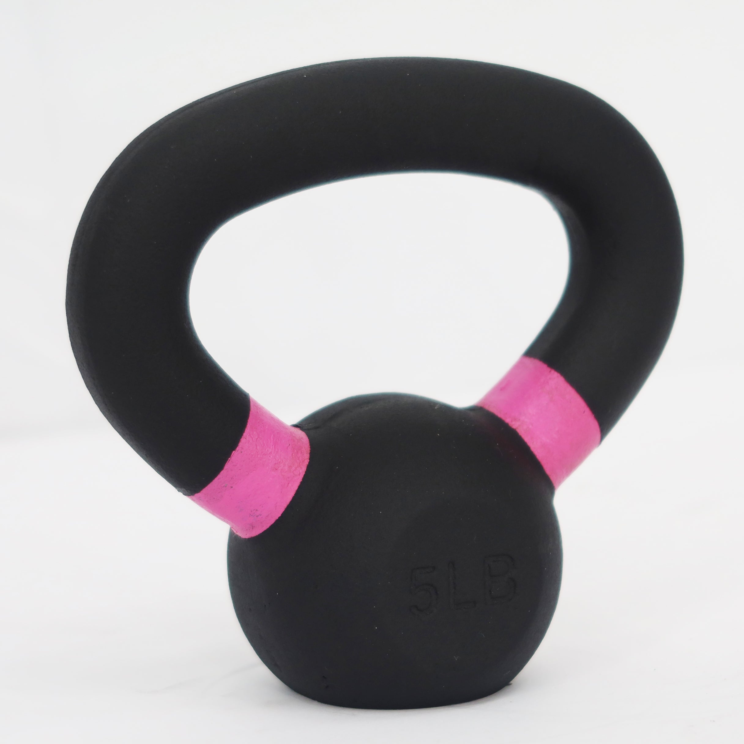 Cast Iron Kettlebell with Color Rings