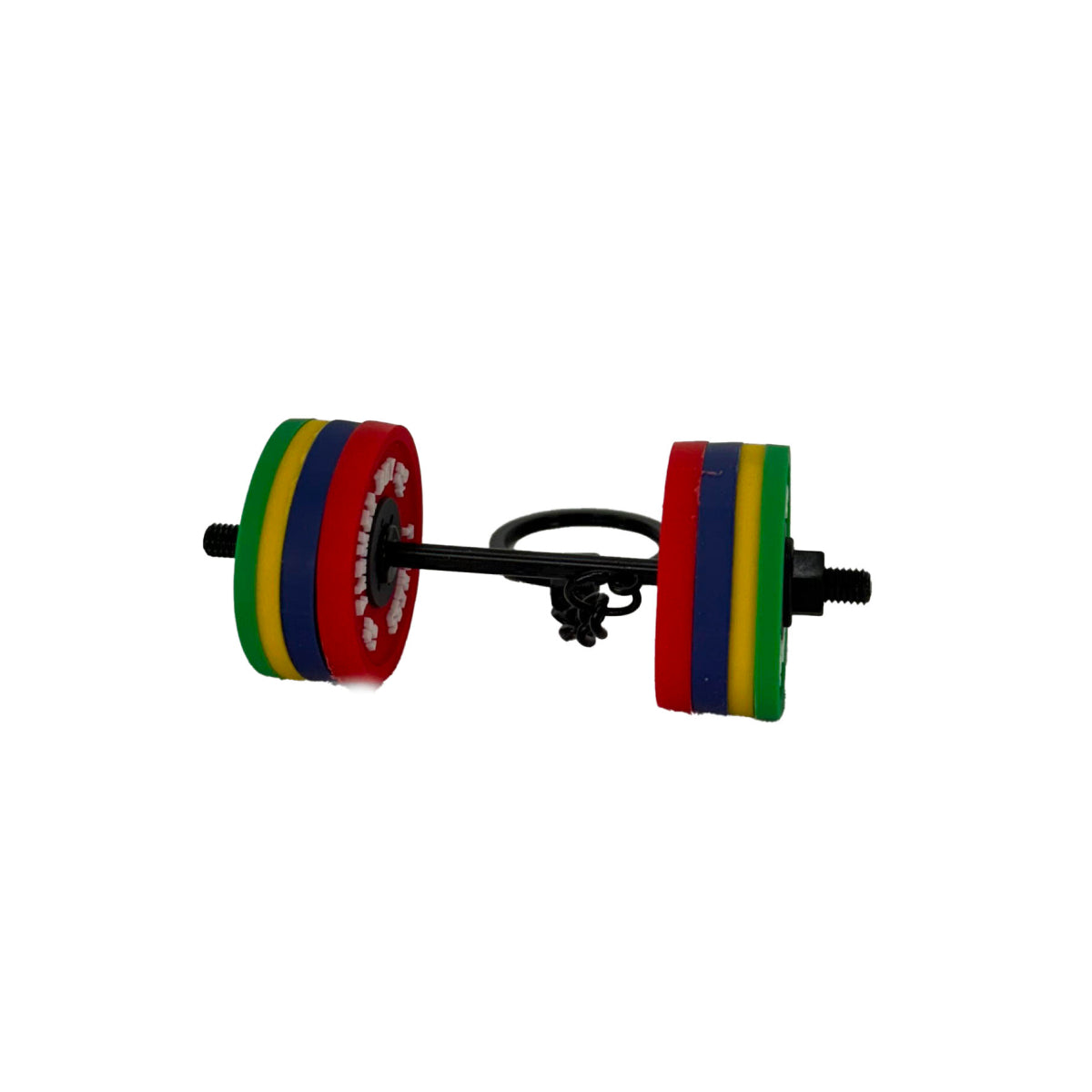 MINI BARBELL KEYCHAIN