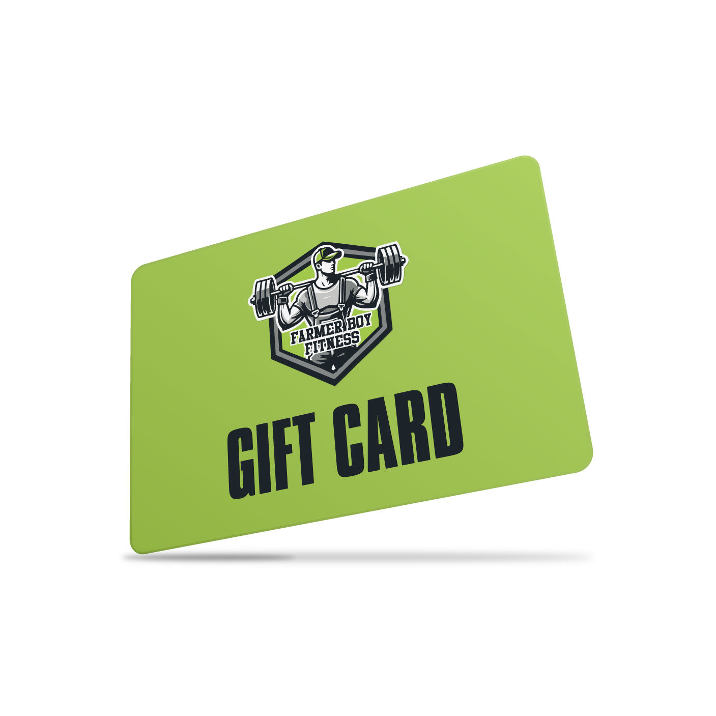 Farmer Boy Fitness Gift Card