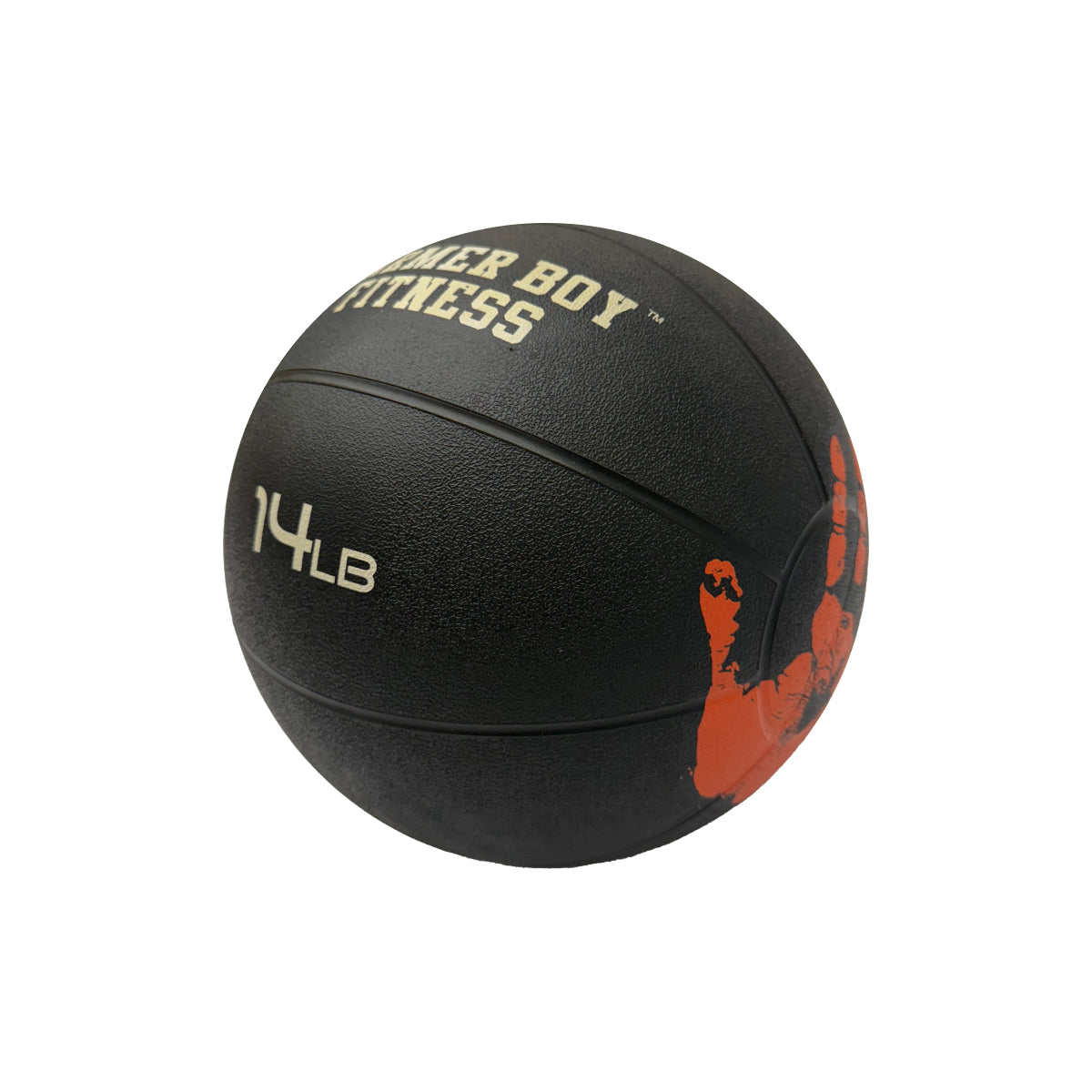 Medicine Ball with Hand Print