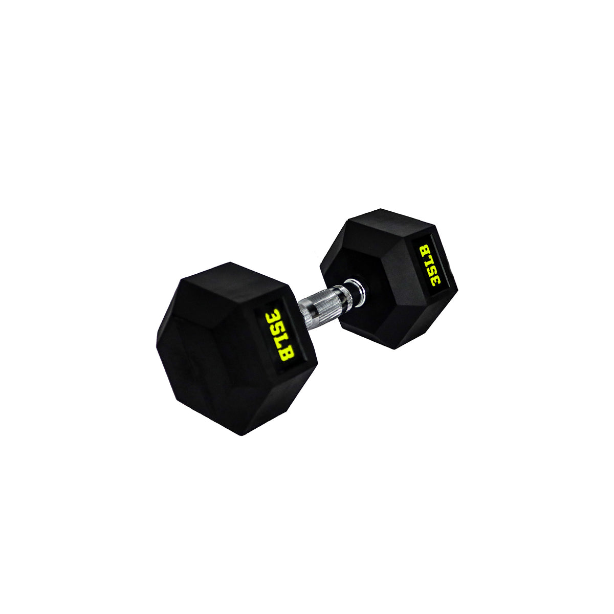 Rubber Coated Hex Dumbbell