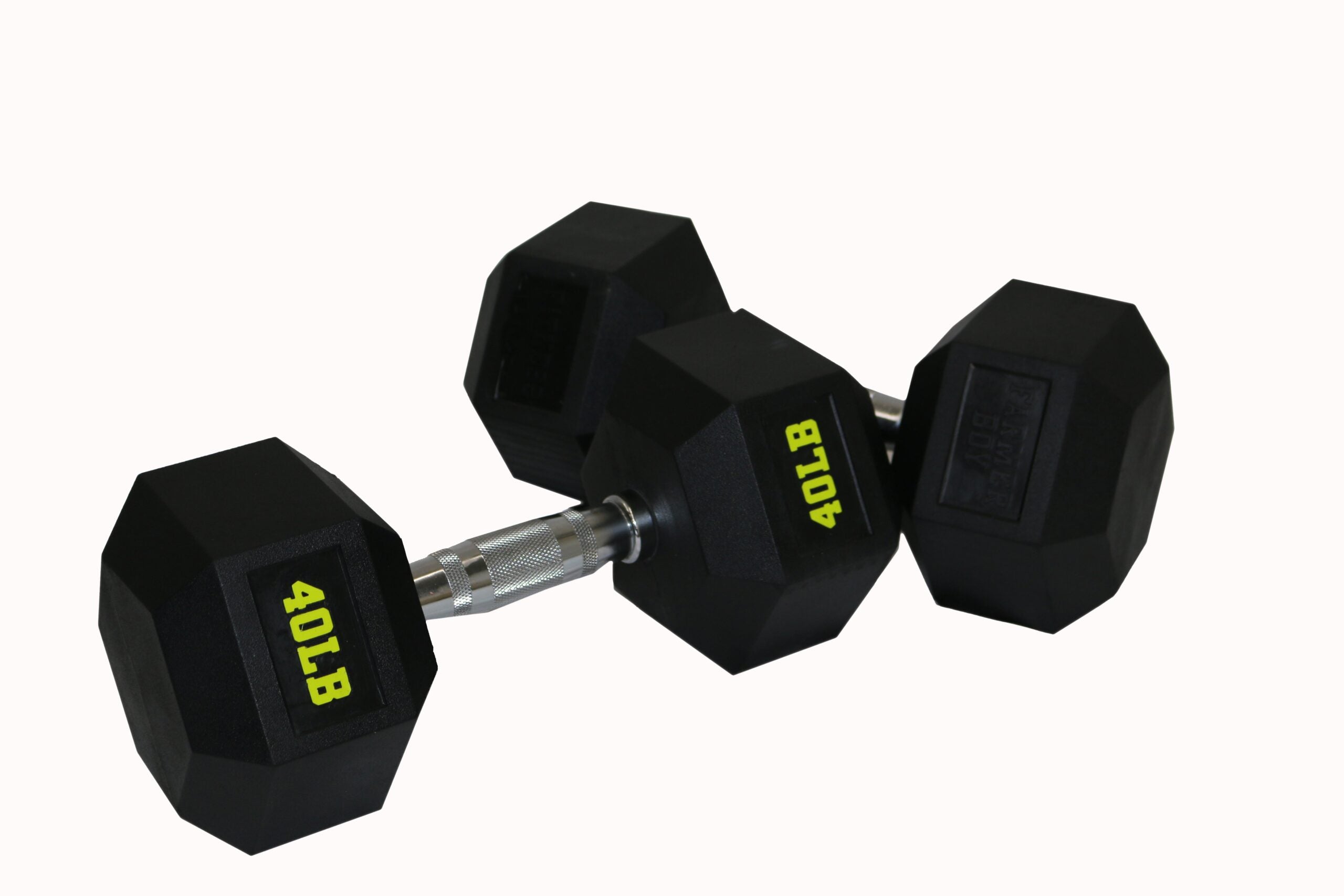 Rubber Coated Hex Dumbbell