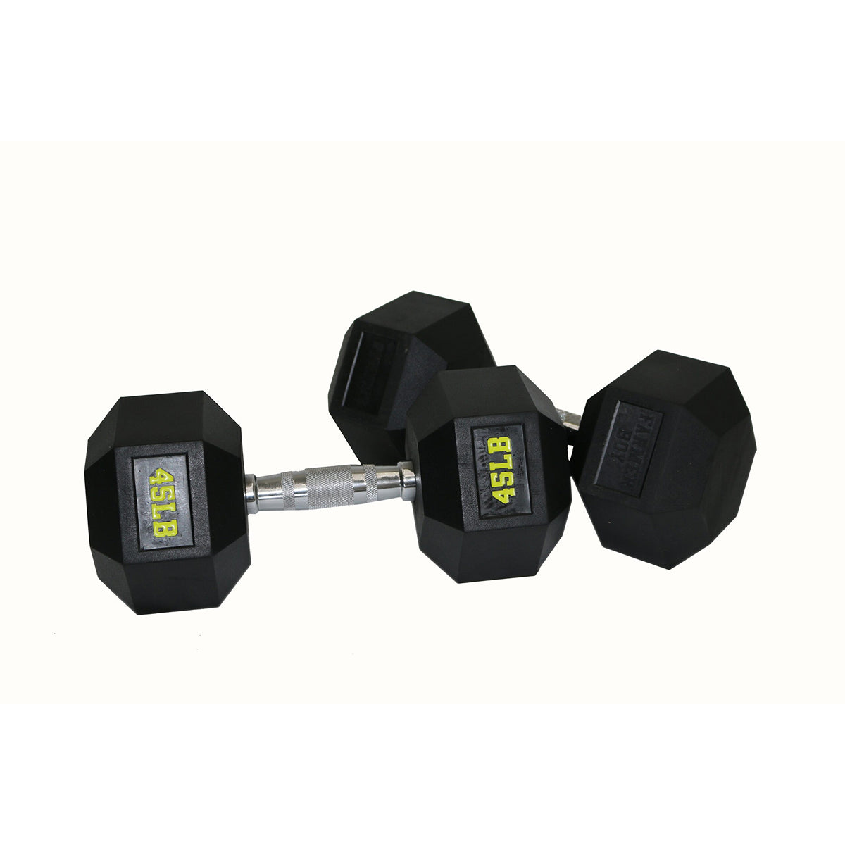 Rubber Coated Hex Dumbbell