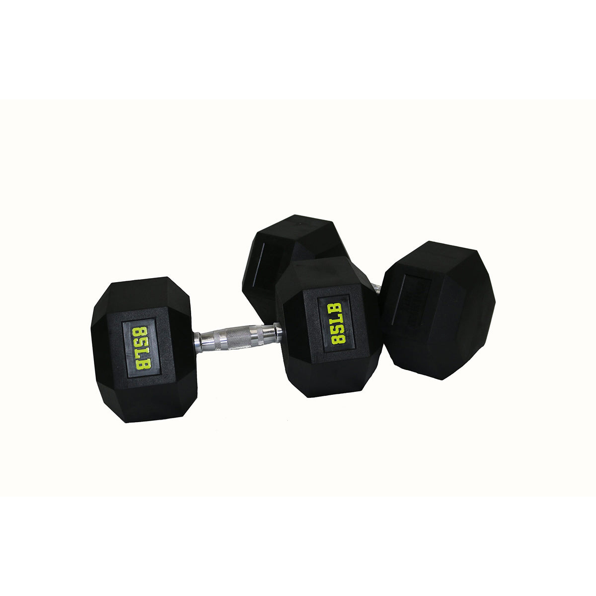 Rubber Coated Hex Dumbbell