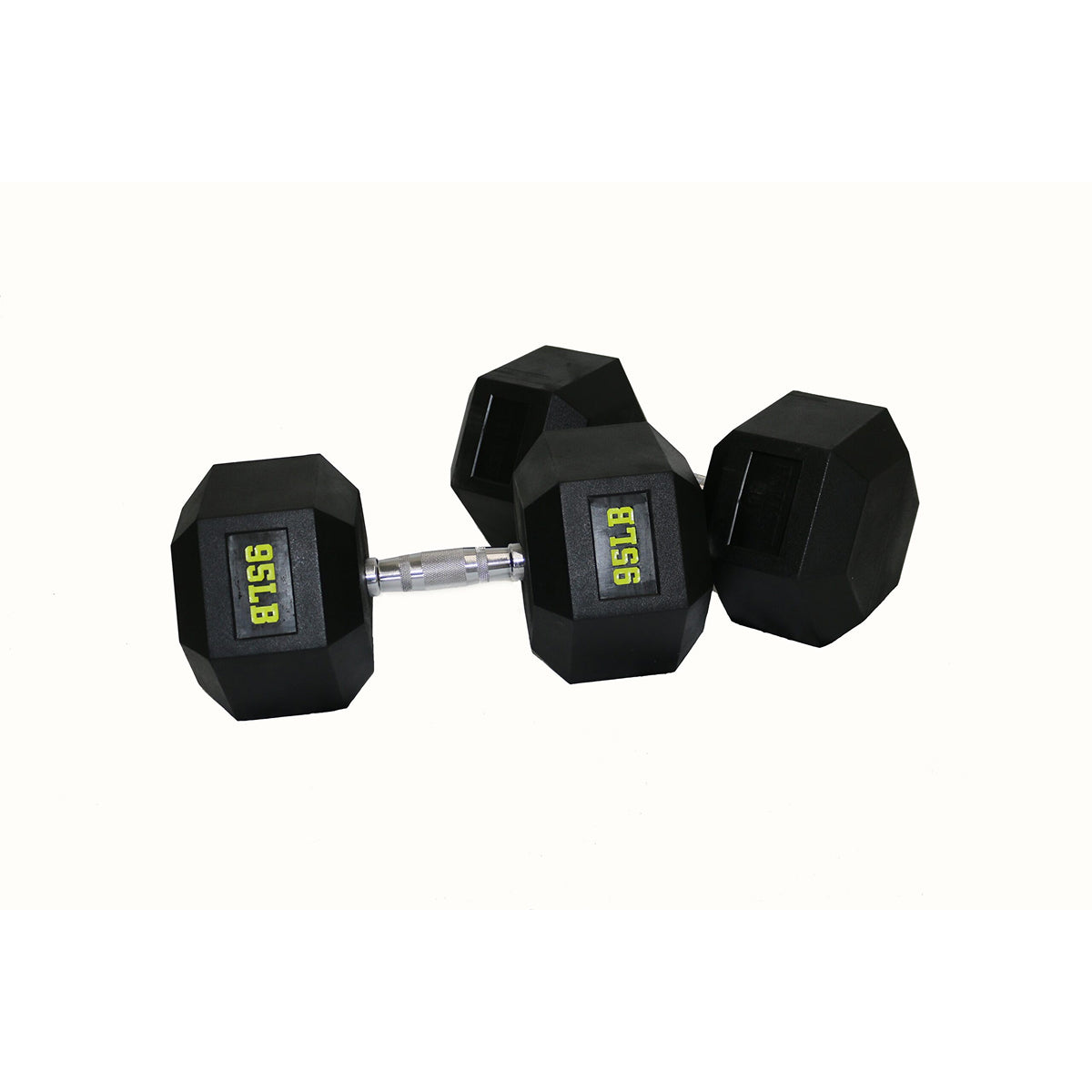 Rubber Coated Hex Dumbbell